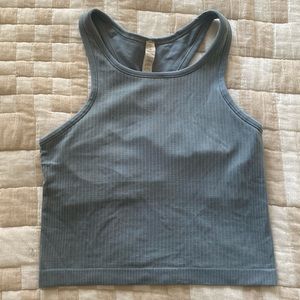 Lululemon Ebb to Street Cropped Racerback Tank Top